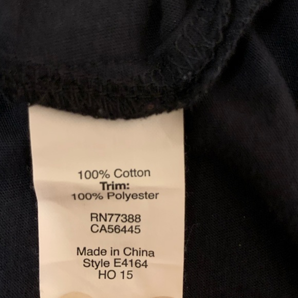 J. Crew Factory Black Fringe Tank Top - Picture 8 of 8